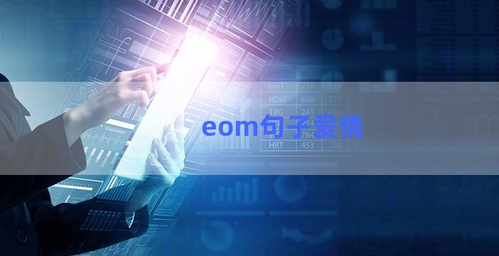 eom句子爱情